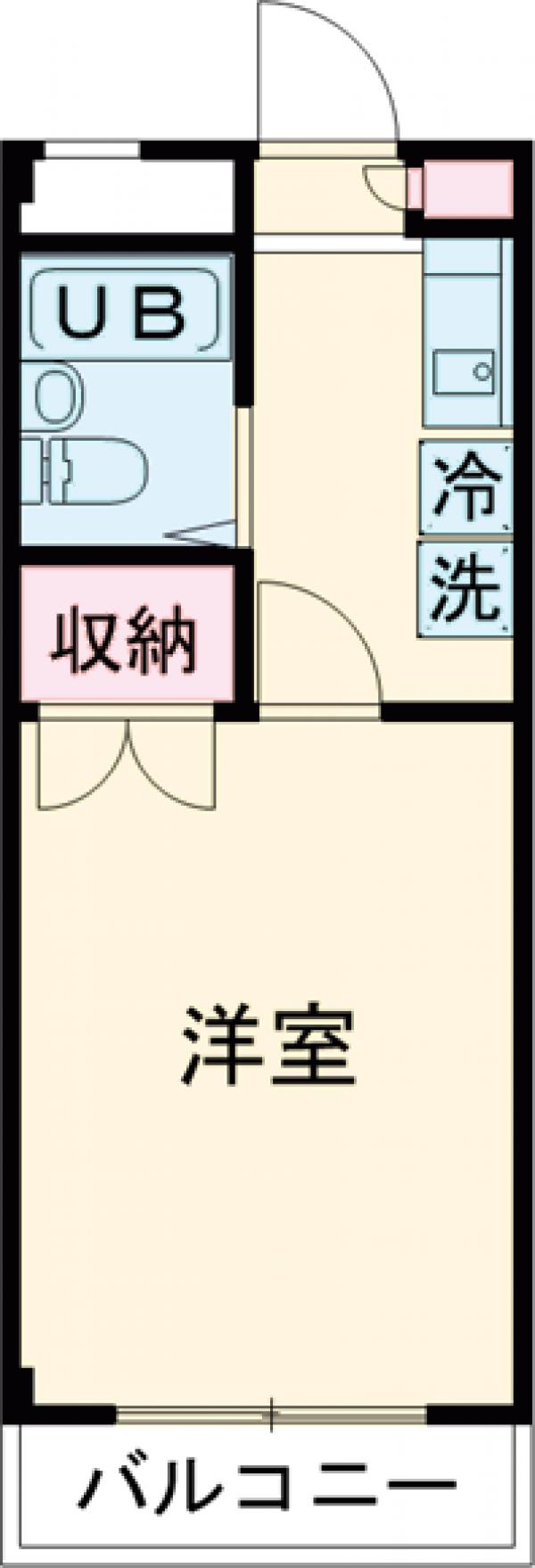 メタルスクエア粕谷の間取り