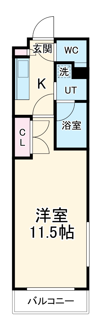 シティライフ本山東の間取り