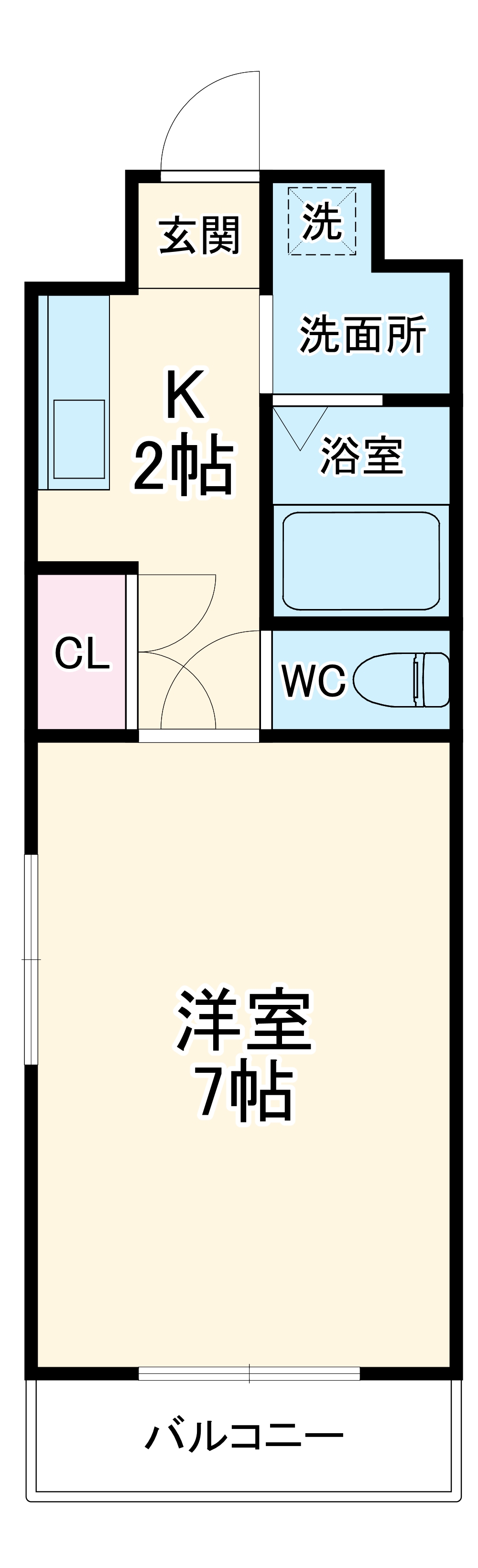 Bonne Chanceの間取り