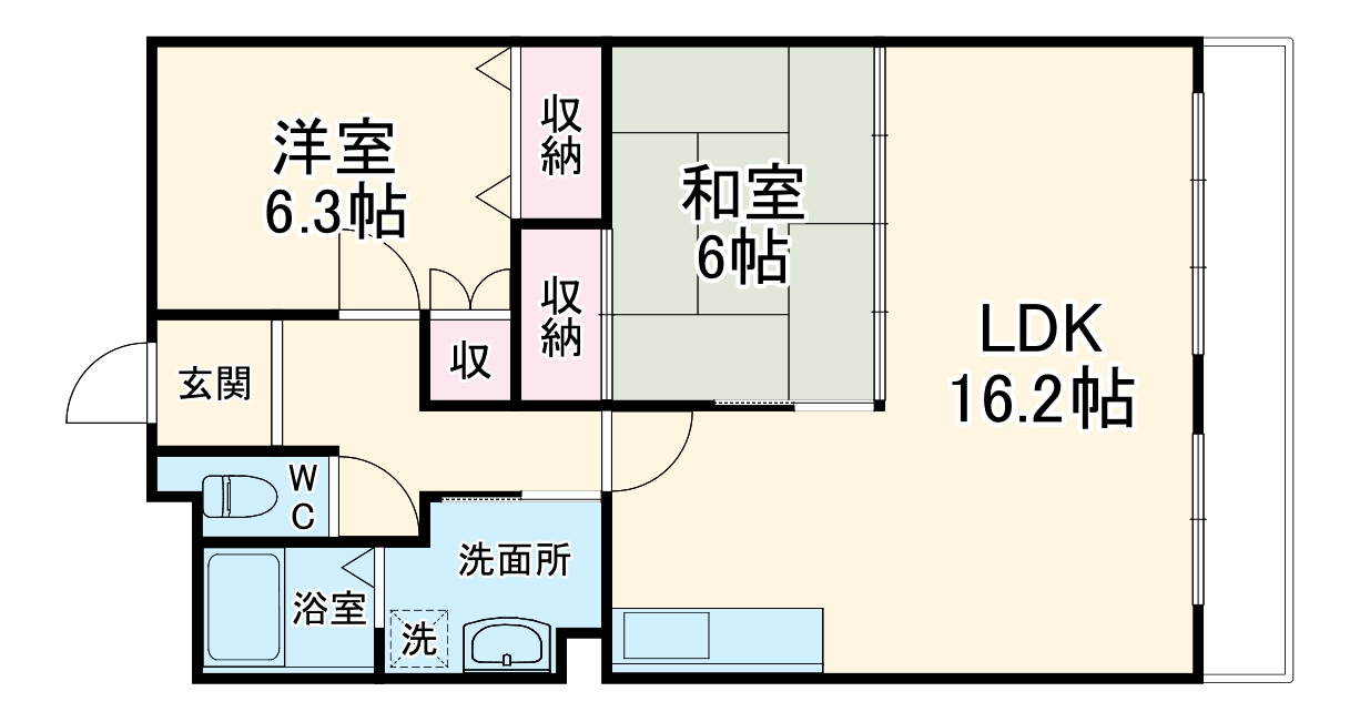 シティ・ライフグランヴィーネ星ヶ丘 A棟の間取り