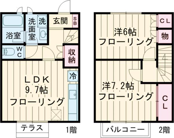 ヴェルドミール狛江の間取り