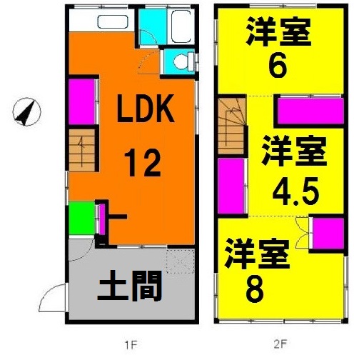メゾンド立石の間取り