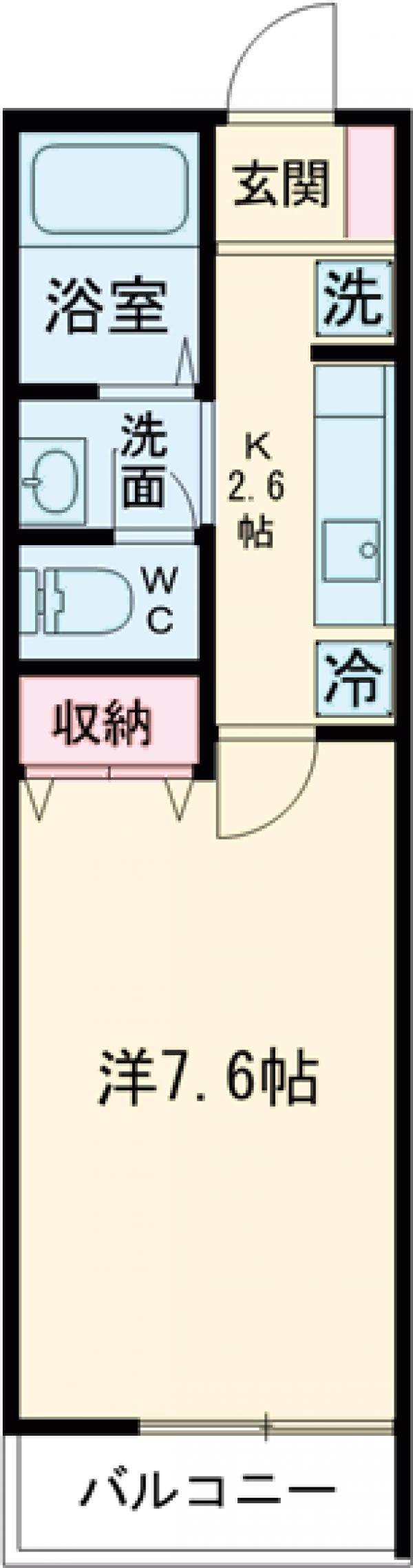 ライトコートの間取り