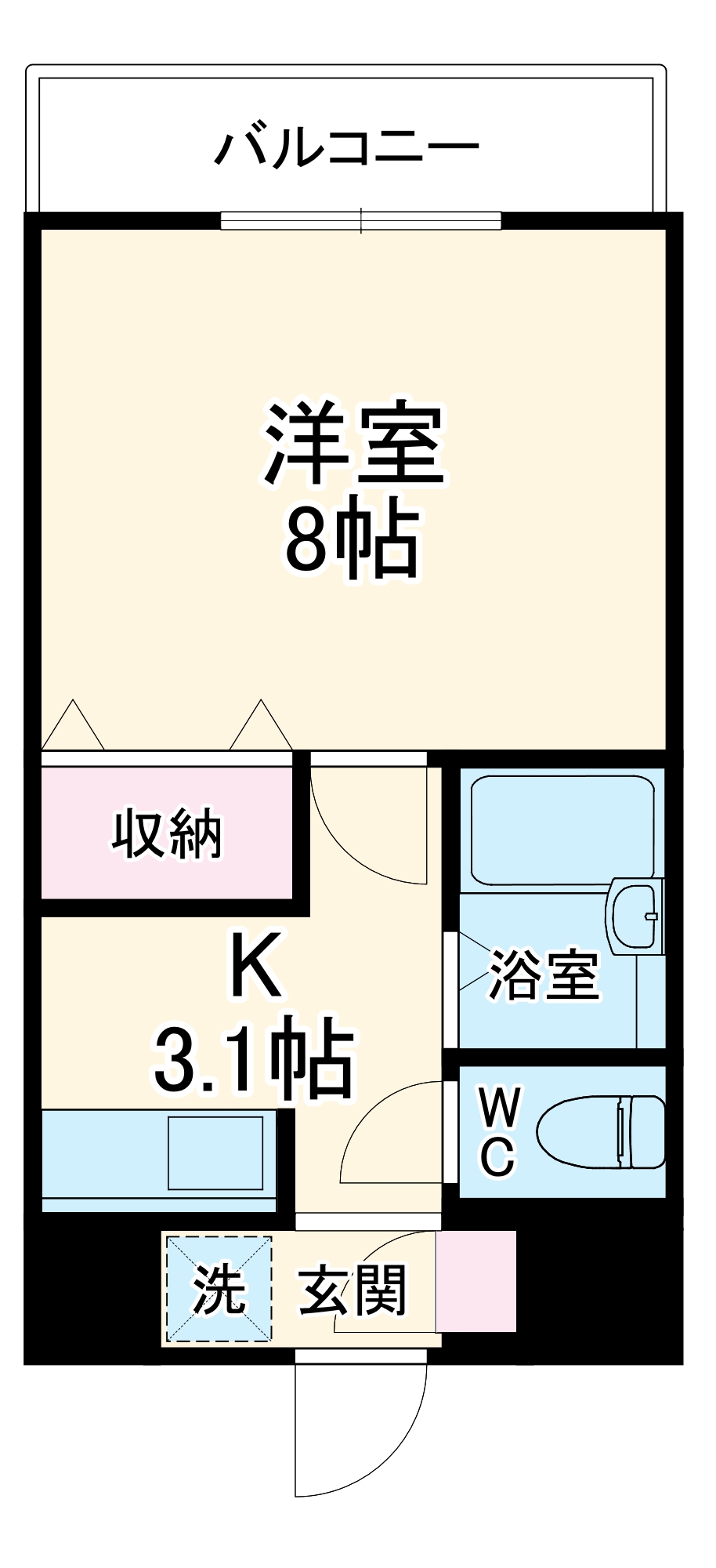 エトワール日吉の間取り