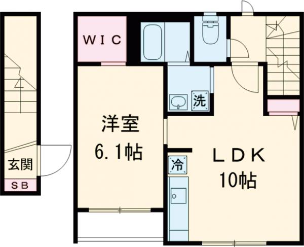 エスポワールNの間取り