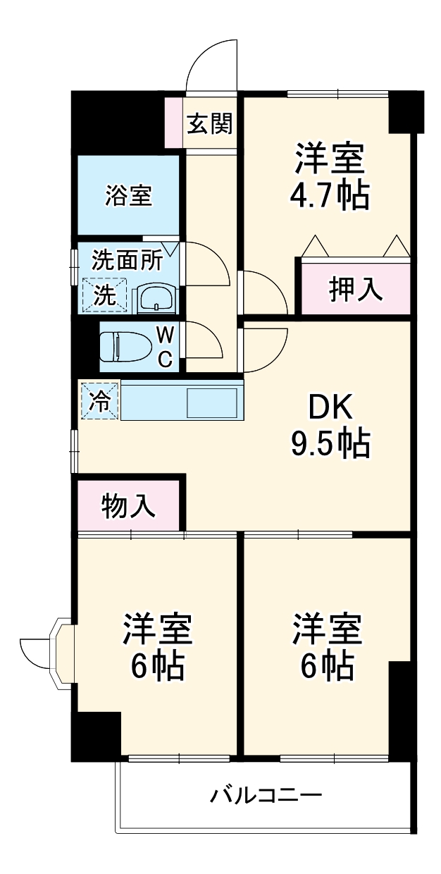Fix Sun Age名東の間取り