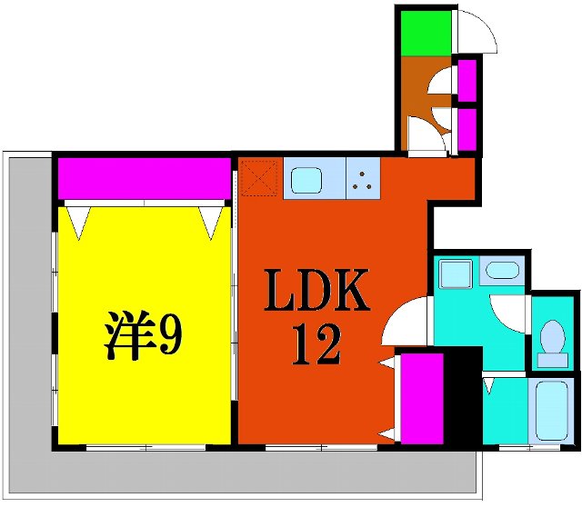青戸ハイツの間取り