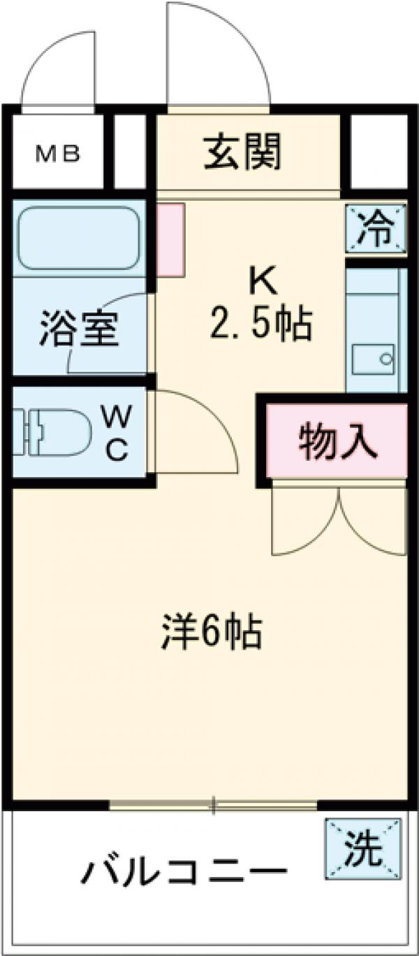 ロワール仙川の間取り