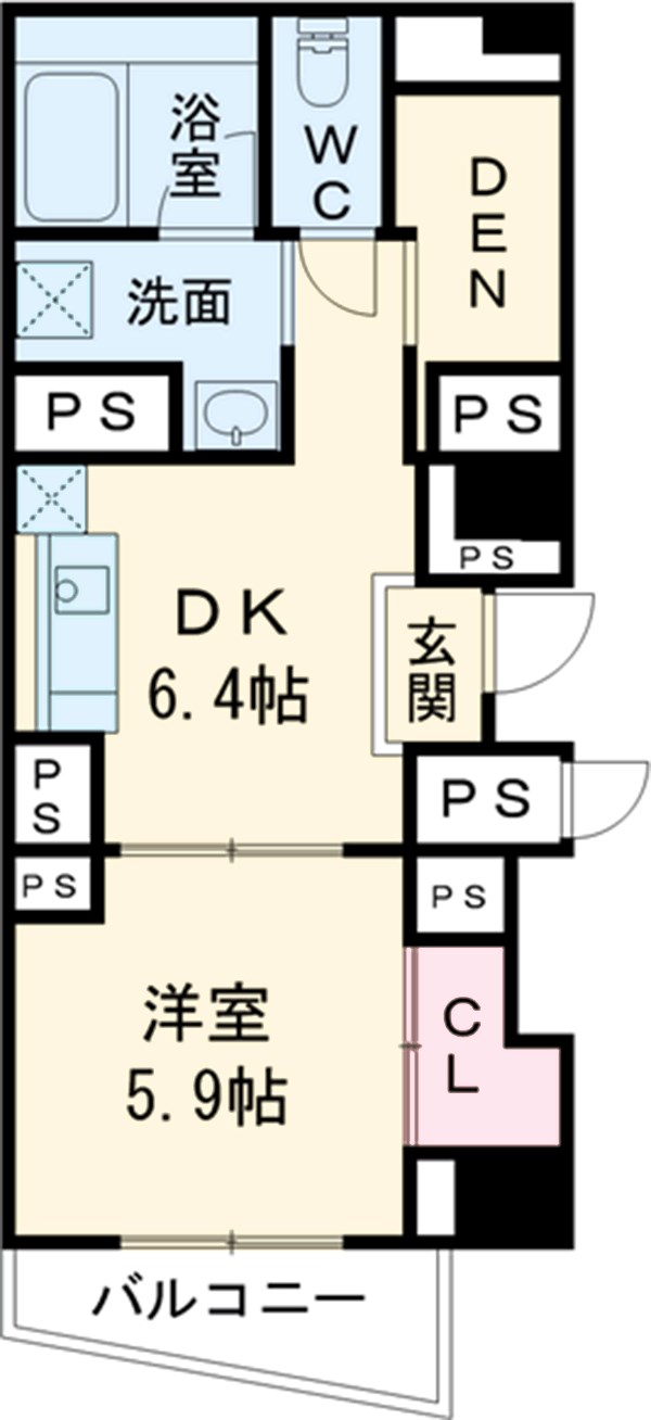 ハイグレード椿の間取り
