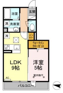 プランドール柴又の間取り