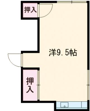 清栄荘の間取り