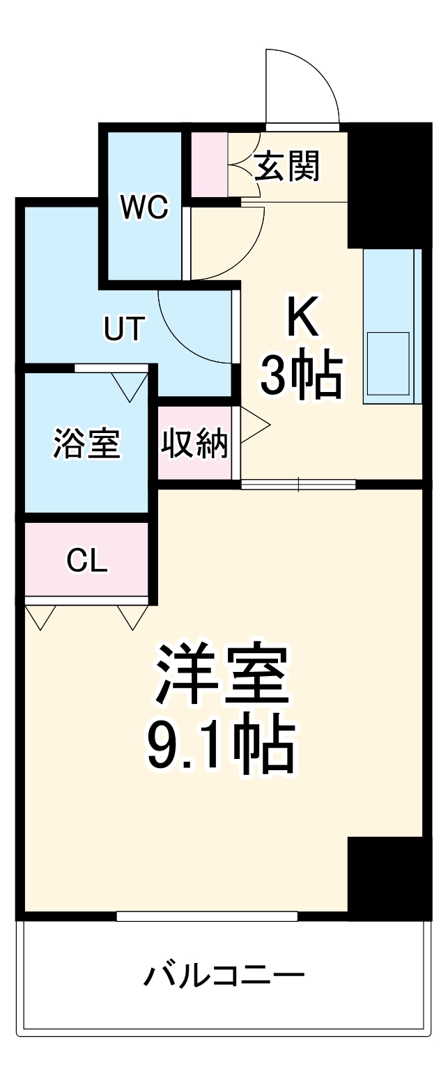 ISM今池の間取り