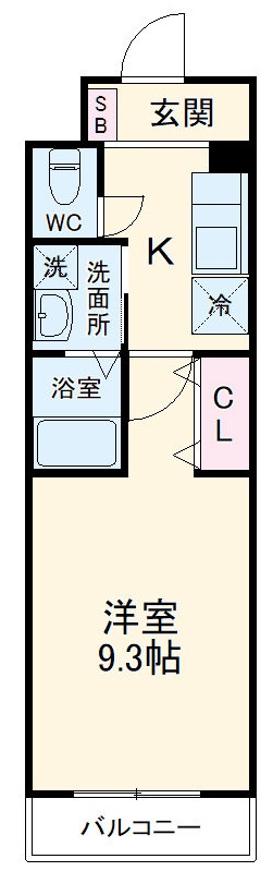 ISM今池の間取り