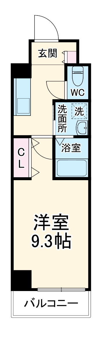 ISM今池の間取り
