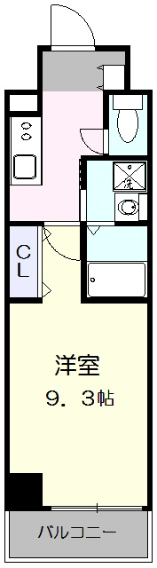 ISM今池の間取り