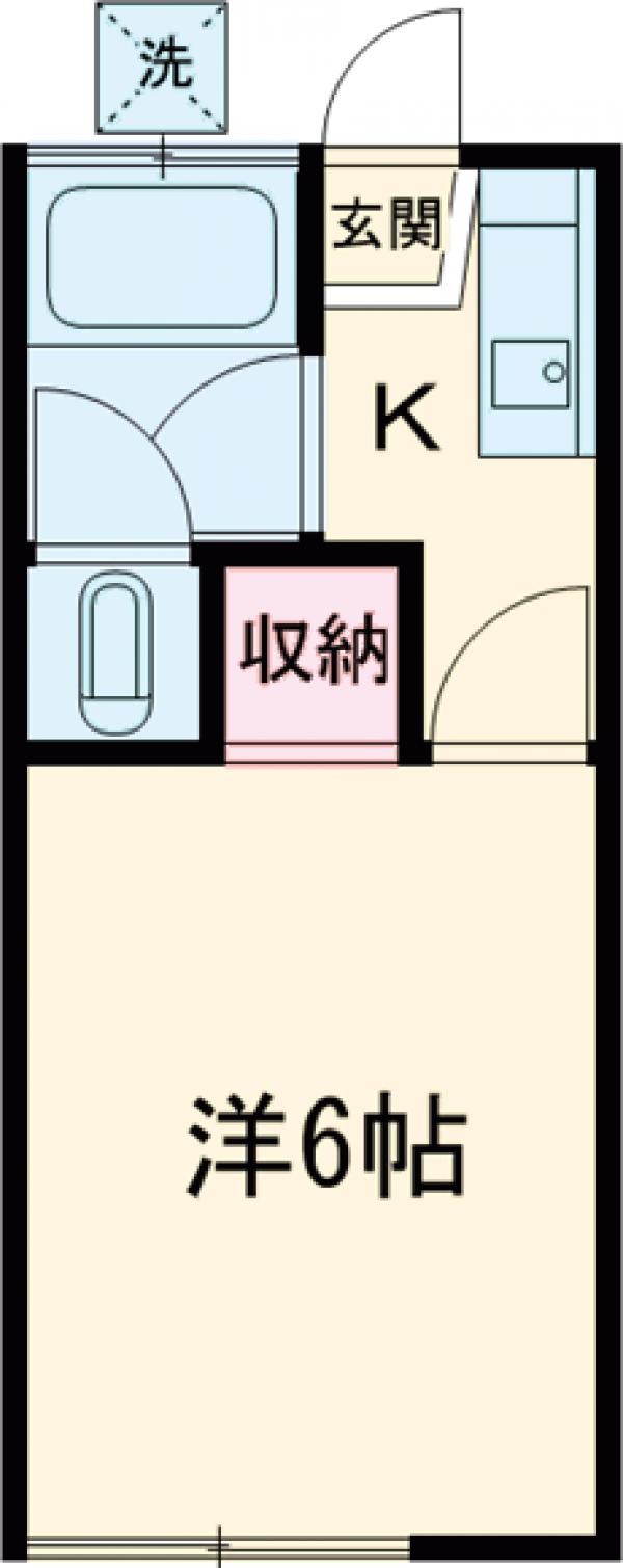 ハウス陽向の間取り
