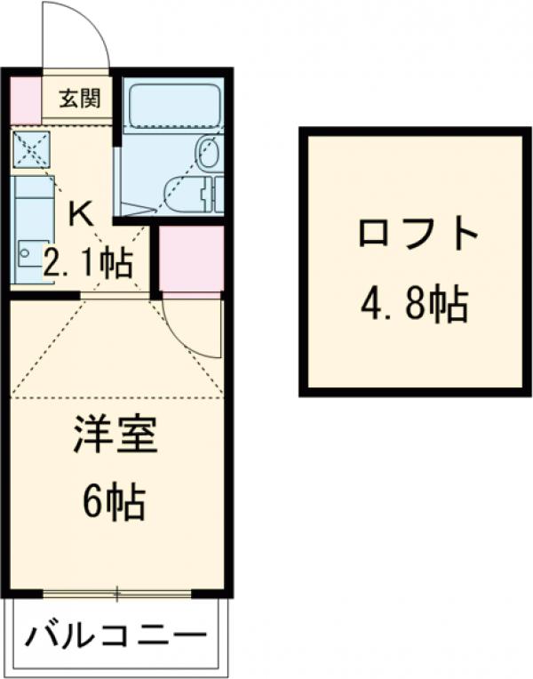 メゾン・ド・三恵の間取り