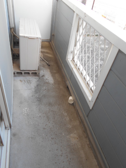 10/25 バルコニー