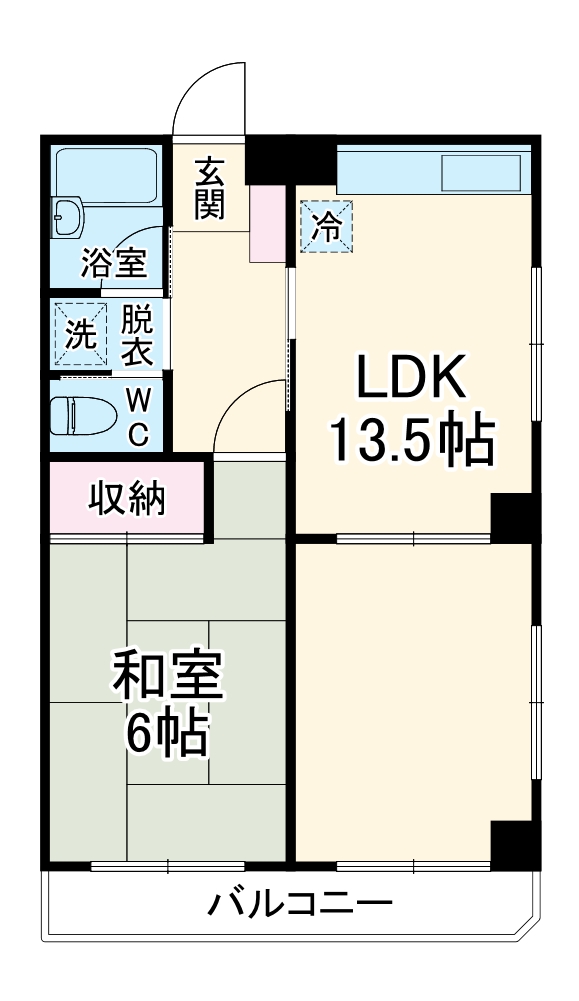 徳丸マンション第二の間取り