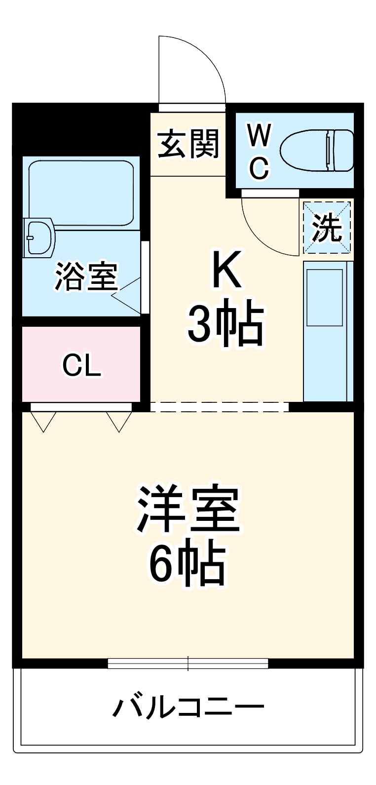 グレースビュウ国府台の間取り