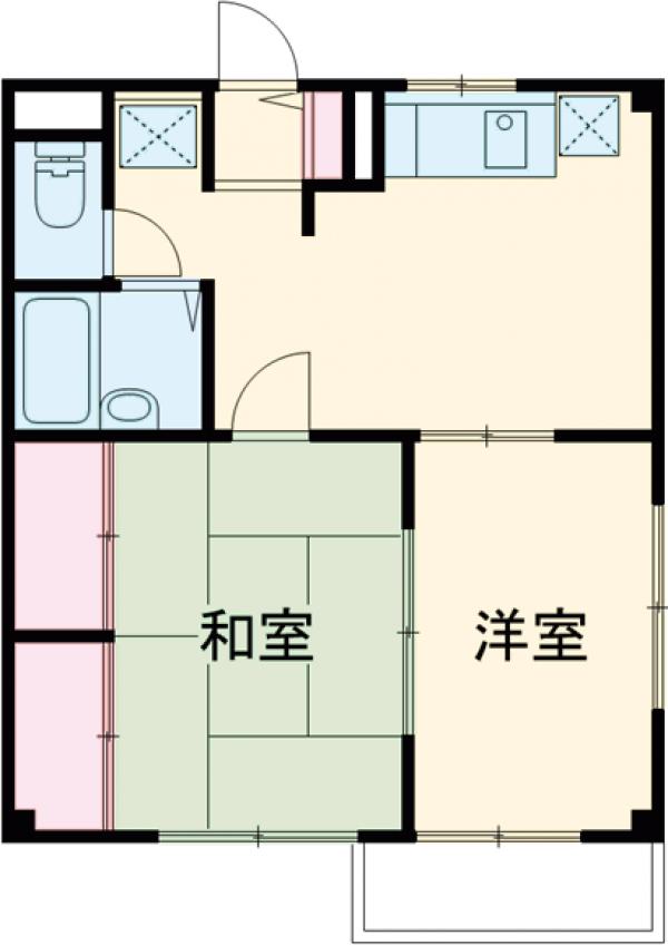 エステートピア細田の間取り