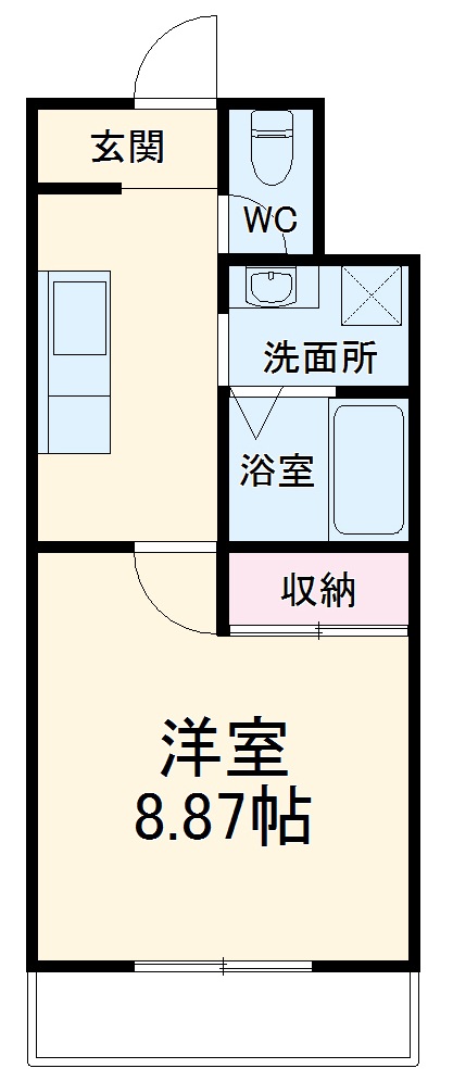 ハイツ山光の間取り
