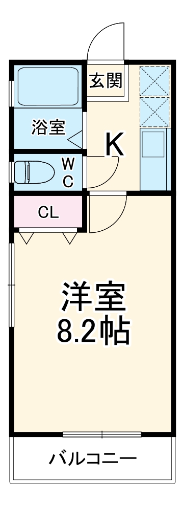 PALACE YAMADAの間取り