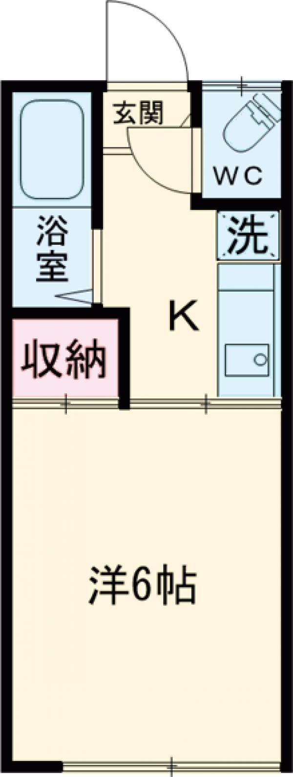 パルテール千歳烏山の間取り