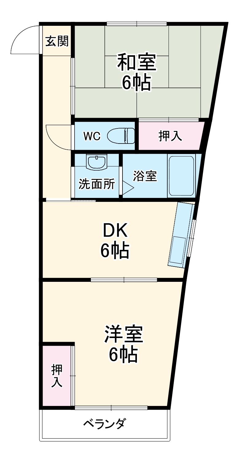 幸和ビルの間取り