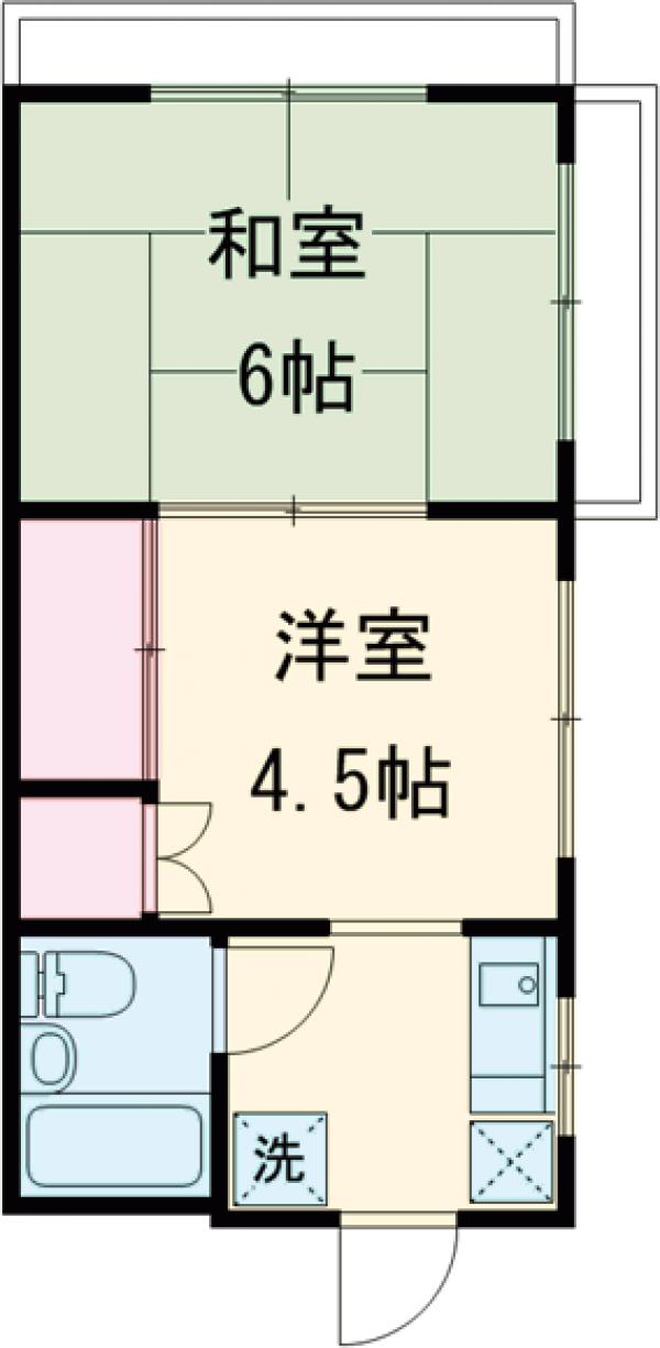 プレステージ尾崎の間取り