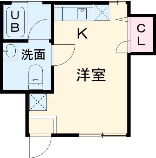 グランエッグス千歳烏山Nの間取り