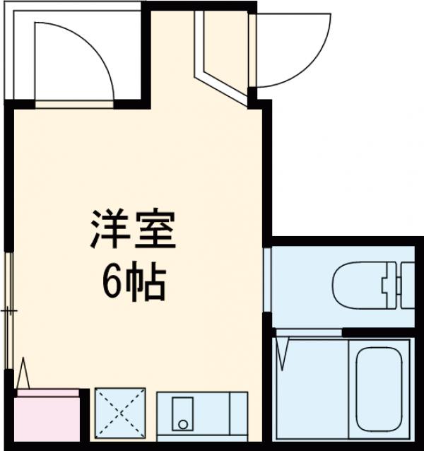 アルファ柴又の間取り