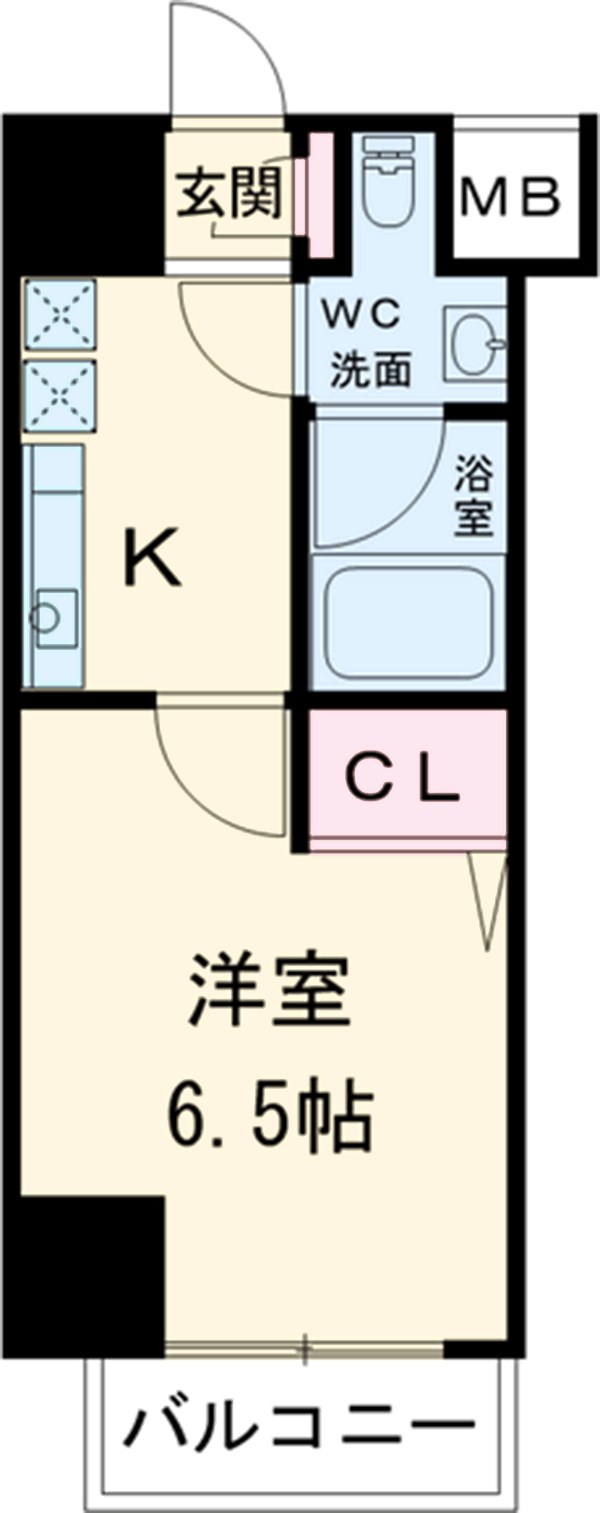 リライア東京イーストレジデンスの間取り