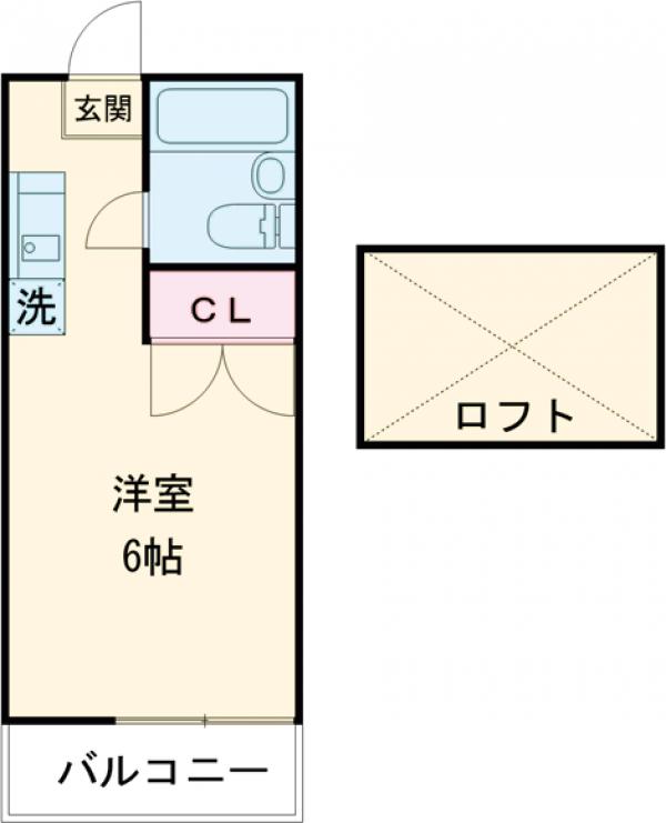 あかるハイム14の間取り