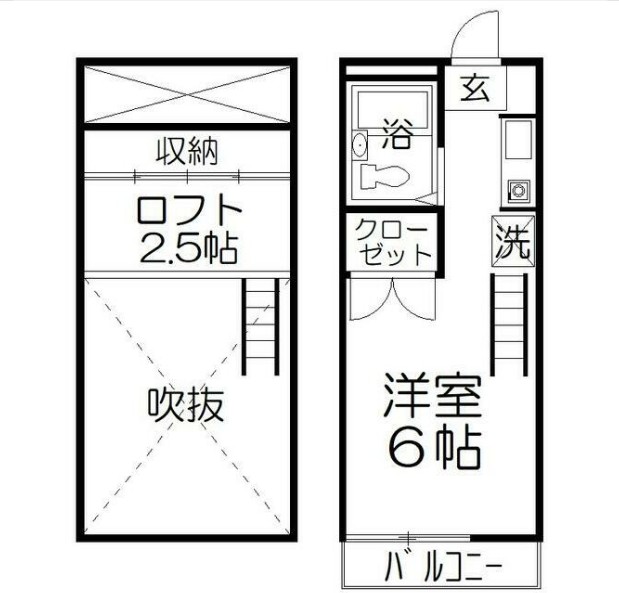 あかるハイム14の間取り