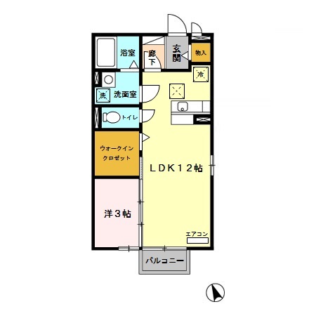 エミールⅡの間取り