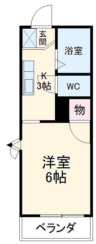 リベール名東の間取り