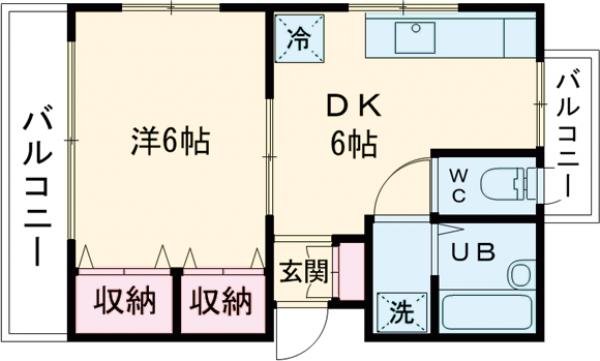 田島ビルの間取り