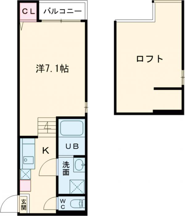 アーバン立石の間取り