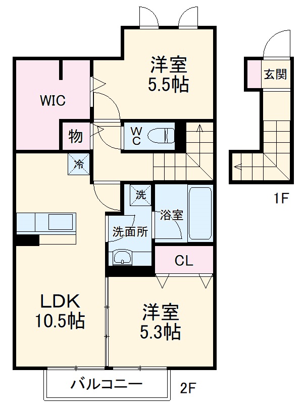 ラ・フォート文教台の間取り
