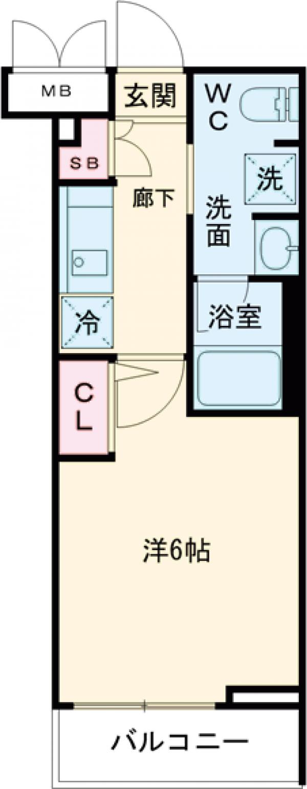 レアライズ立石の間取り