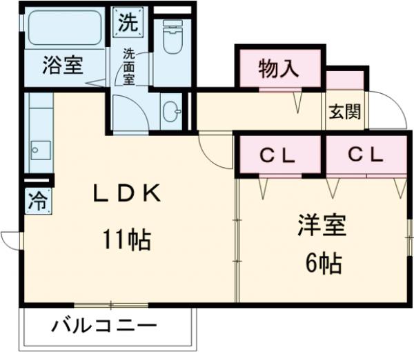 アストルムの間取り