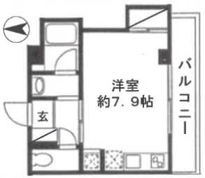 ヴィラージュK大倉山NO.1の間取り