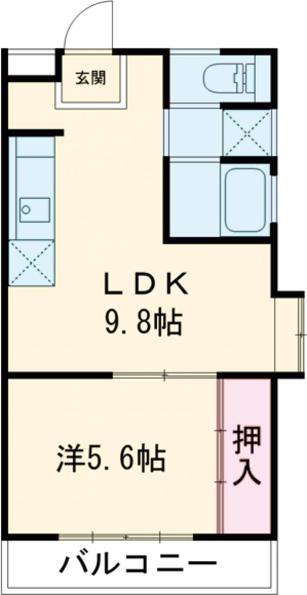 カーサグリーンプラザの間取り