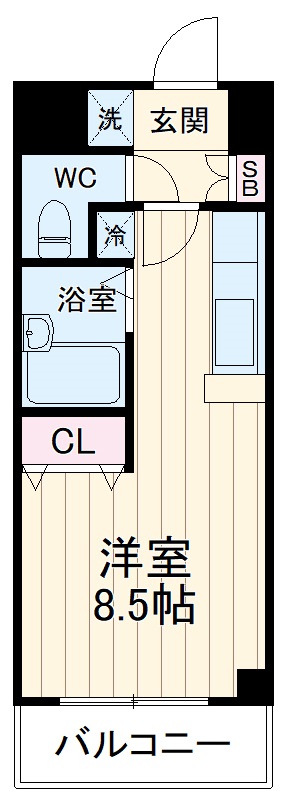 市川プレミール壱番館の間取り