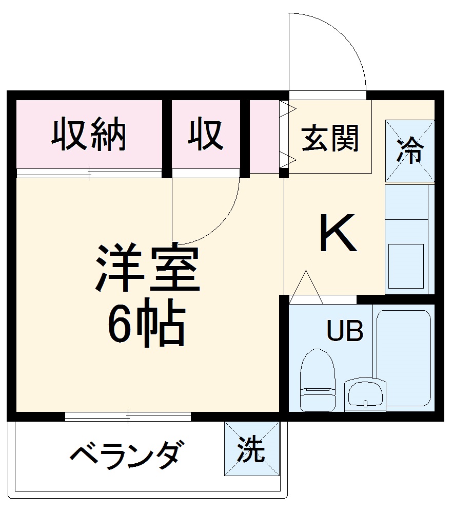 クレール日吉の間取り