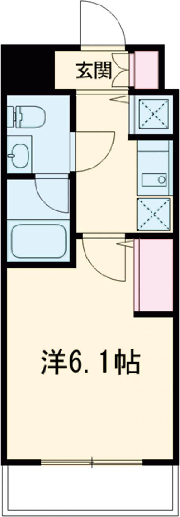 ルクシェール青砥の間取り