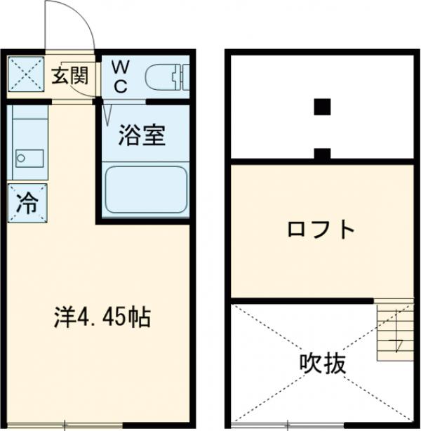 グランエッグス芦花公園の間取り