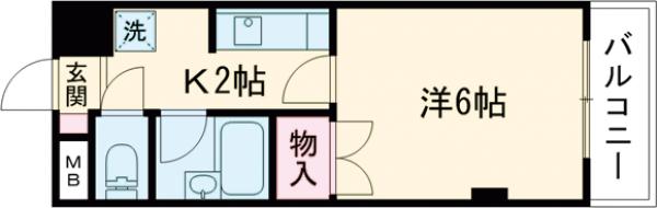 ラベンダー仙川の間取り