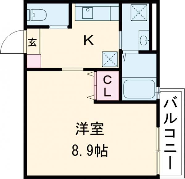 レーヴ京成高砂の間取り